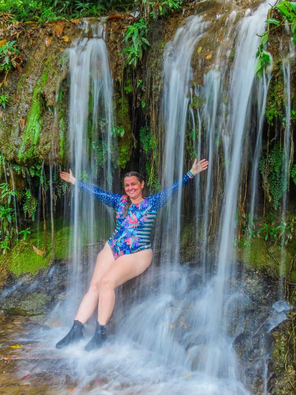 Cachoeira na Estância Mimosa